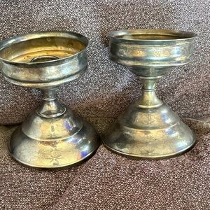 Towle Vintage Silver Candle Holders